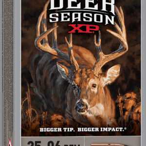 Winchester Deer Season XP 25-06 Rem 117gr Extreme Point Ammo - 20 Rounds per Box 020892224360