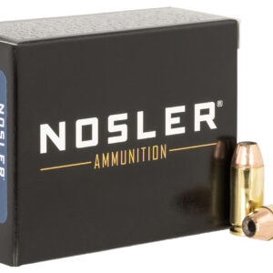 ** Nosler 51283 Assured Stopping Power Handgun Ammo - .40 S&W 150gr Jacketed Hollow Point (20 Rounds per Box)

** 054041512831