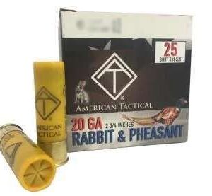 ** ATI Game Load 20 Gauge 2.75" 1 oz Shot Shells - #5 Shot - 250 Round Case

** 819644022411 – $3.52 CPR – $88.02