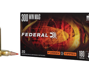 Fusion Tipped .300 Win Mag 180 Grain Ammo - 20 Rounds 604544695199