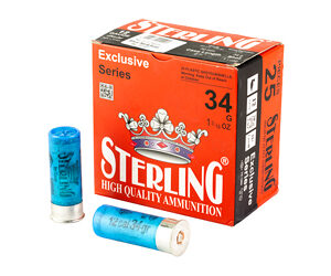 ** Sterling Exclusive 12GA 2.75" #4 Shot Shells - 25 Rounds

** 8698779951023 – $0.65 CPR – $16.48