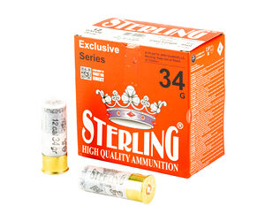 ** Sterling EXCLSV 12GA 2.75" #6 Shot Shells - 25 Rounds per Box

** 8698779951047 – $0.58 CPR – $14.52