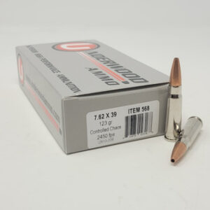 Underwood 7.62x39mm Controlled Chaos Hollow Point Ammunition - 123 Grain, 20 Rounds 816874023188