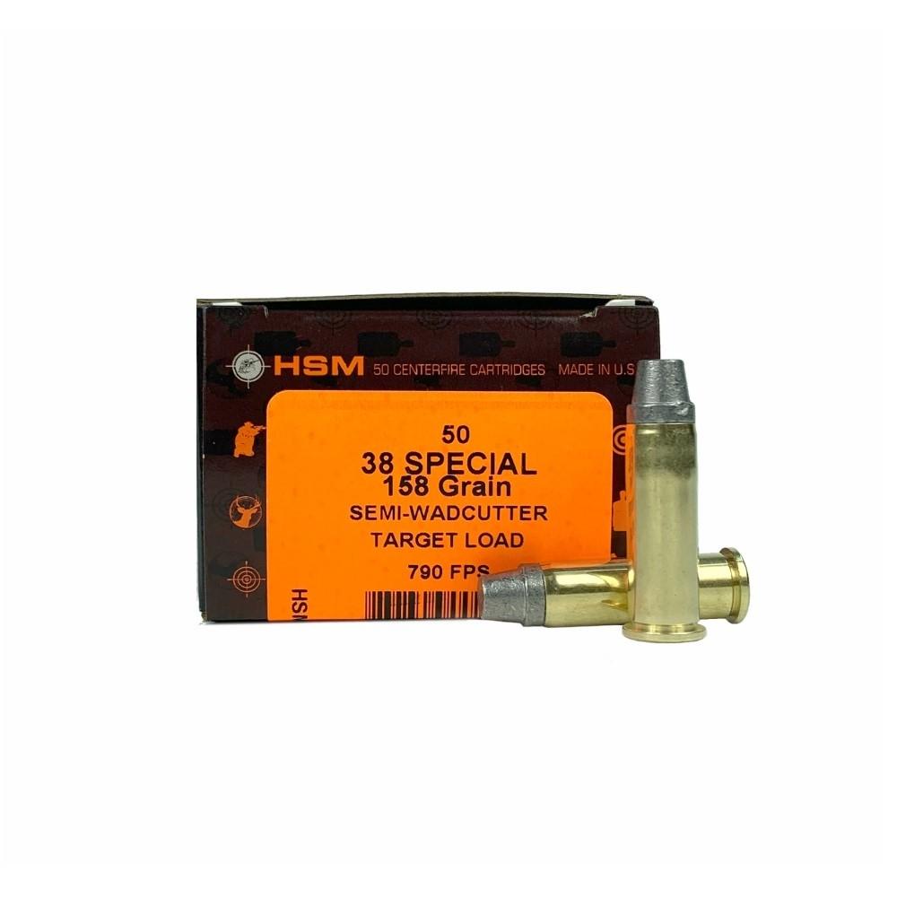 HSM .38 Special 158gr – 50rd