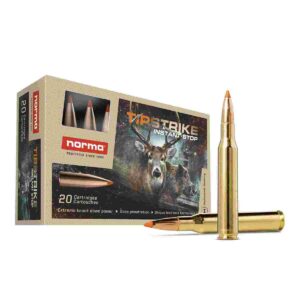 Norma TipStrike .308 Win Rifle Ammunition - 170 Grain, 2625 FPS, 20 Rounds 7393923318547