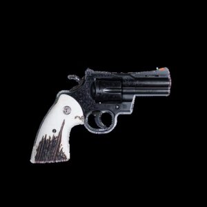 Colt Python .357 Magnum Revolver 3" Deep Engraved, Stag Grips, Limited Edition (1 of 200) 756542285688
