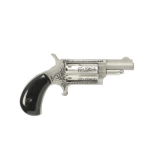 North American Arms Mini .22 Magnum Revolver - 1.625" Engraved Black Nickel Finish 744253444456