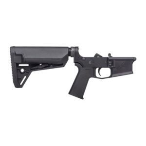 M4E1 COMP LOWER W/MOE SL GRIP /SL-S CARBINE STK BLK FOR AR15
