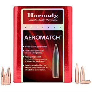 AEROMATCH 22 CALIBER (0.224'') 77GR HOLLOW POINT BT 500/BOX