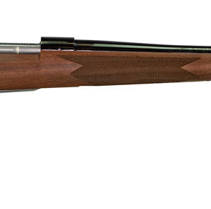 Winchester Repeating Arms 535203229 Model 70 Super Grade 264 Win Mag Caliber with 3+1 Capacity, 26" Barrel, High Polished Blued Metal Finish & Satin Fancy Walnut Stock Right Hand (Full Size)