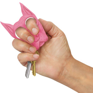 PSP SPIKEPK Spike Key Chain  Pink ABS Plastic