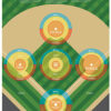 Action Target GSBASE100 Entertainment  Ball Field Paper Hanging 23" x 35" Multi-Color 100 Per Box