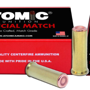 ** Atomic Ammunition .38 Special Match Precision Craft - 148gr Hollow Base Wadcutter - 50 Rounds per Box (10 Boxes per Case)

** 858767004492