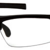 Pyramex VGSB310T Venture Gear Tensaw Adult Clear Lens Anti-Fog/Anti-Scratch Polycarbonate Black Frame