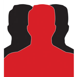 Birchwood Casey 37042 EZE-Scorer  Silhouette Paper Target 23" x 35" 100 Per Pkg