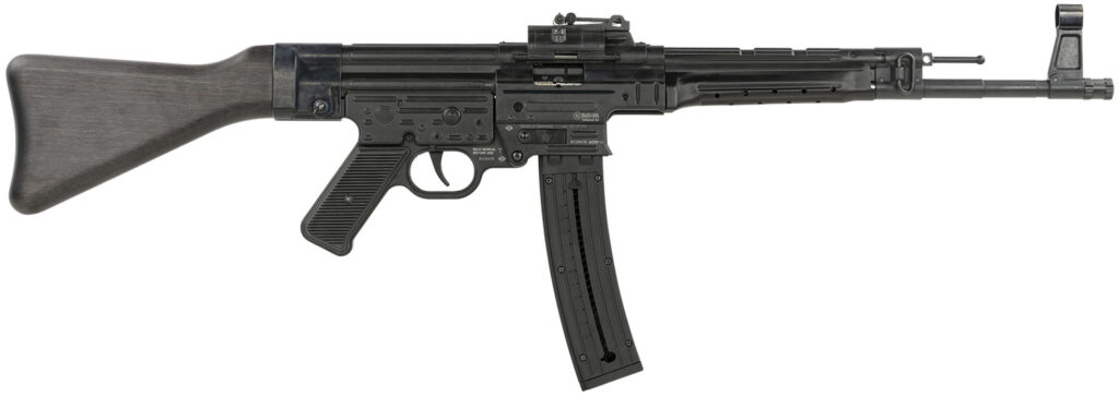 Mauser Rimfire 4440020 STG-44 *CA Compliant Full Size 22 LR 10+1 16.50" Black Barrel & Receiver, Black Wood Fixed Stock