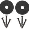 Allen 5649 Disc Gun & Tool Magnet Set Black Metal Screw On 2 pk
