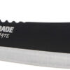 Schrade 1182527 Decimate Parang  11.75" Fixed Parang Plain Black Black Oxide 3Cr13 Steel Blade 6.75" Black Rubber Overmold Handle Includes Sheath