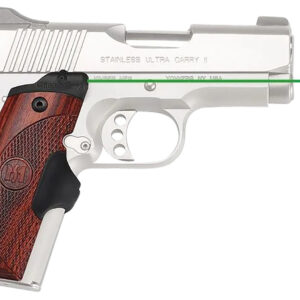 Crimson Trace LG902G Lasergrips Master Series 1911 Compact, Green Laser Rosewood