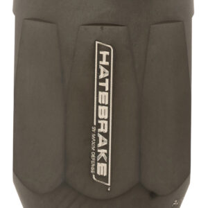 Maxim Defense MXM47709 Hate Brake  30 Cal (7.62mm), 5/8"-24 tpi, 1.50" D Black DLC Stainless Steel