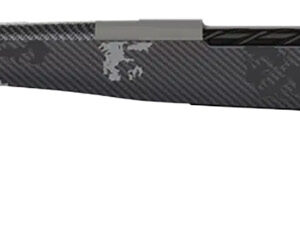 Fierce Firearms ROG7PRC22GPLH Carbon Rogue Full Size 7mm PRC 3+1 22" Carbon Fiber Threaded Barrel, Glacier Cerakote Steel Drilled & Tapped Receiver, Phantom Camo Fixed Carbon Fiber Stock, Left Hand