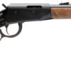 Savage Arms 46100 Revel Classic Full Size 22 WMR 12+1 18" Black Medium Profile Barrel, Black Drilled & Tapped Aluminum Receiver, Satin Walnut Fixed Stock, Toolless Takedown, Right Hand