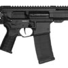 CMMG 30AC50F-AB Dissent MK4 300 Blackout 30+1 10.50" Black Nitride Threaded Barrel, 5.50" M-LOK Handguard, Black Armor Cerakote Aluminum Picatinny Rail Receiver, Black CMMG Zeroed Grip