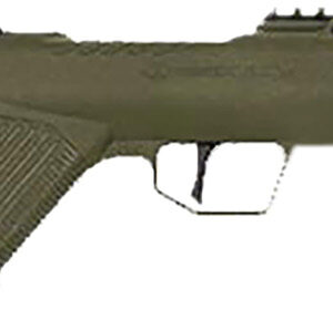 Desert Tech TRKRF2218GRN  Trek-22 Green Compact 22 LR 18" Free Floating Steel Barrel, Picatinny Rail Receiver, M-LOK Handguards, Fixed Polymer Stock, Suppressor Ready