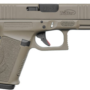 TriStar 85772 Apoc  9mm Luger 15+1 4.02" Black Steel Barrel, Flat Dark Earth Cerakote Serrated Steel Slide & Polymer Frame w/Accessory Rail, Textured Grip