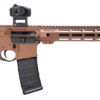 Bushmaster 0010006H212 Bravo Zulu  5.56 NATO 30rd 16" Salt Bath Nitride 7075 Aluminum Alloy Receiver H Series Cerakote Grip