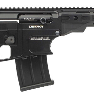 Derya Firearms DY1218US Namlu DY12 12 Gauge Semi-Auto 3" 5+1 18" Black Melotine Threaded Barrel, Black Anodized Aluminum Receiver w/Picatinny Rail, Black Adjustable Polymer Stock & Pistol Grip