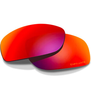 Wiley X P-17RM Twisted  Red Mirror Lens Polycarbonate