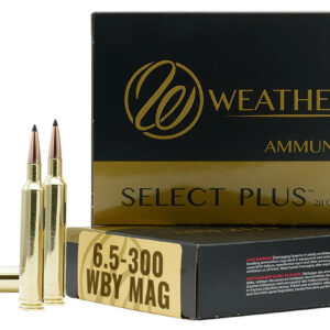 Weatherby H653140IL Select 6.5x300 Weatherby Magnum Ammunition - 140 Gr Hornady Interlock 747115437702