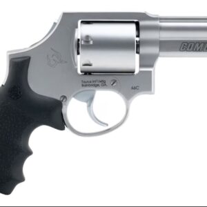 Taurus 66C .357 MAG Revolver - Stainless Steel, 3" Barrel, 7-Round Capacity, Hogue Grips 725327944065