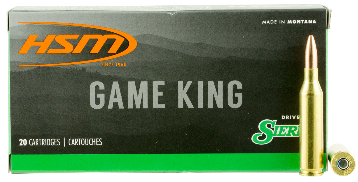 HSM .243 Winchester 85gr GAMEKING – 20rd