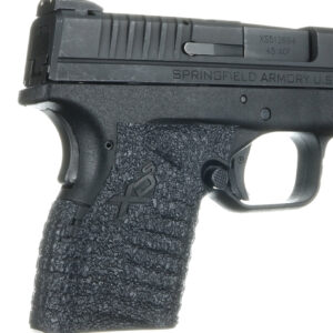 Talon Grips 207R Adhesive Grip  Textured Black Rubber for Springfield XD-S 9,40,45 with Small Backstrap
