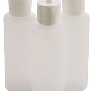 Tipton 197624 Flip Top Solvent Bottles 4 oz Plastic 3 Per Pkg