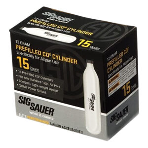 Sig Sauer Airguns AC1215 CO2 Cylinders 12 gram 15 Per Pack
