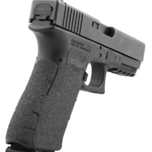 Talon Grips 384G Adhesive Grip  Glock Gen5 19/23/25/32/38/44 w/Large Backstrap, Black Textured Granulate