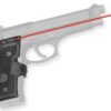 Crimson trace 0119201 lasergrips  mil-spec fits beretta 92/96/m9, red laser black polymer