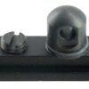 Harris Bipods 6A American Rail Adapter Stud Black Metal