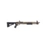 Mossberg 590R FDE Cerakote 12ga Pump-Action Shotgun, 3" Chamber, 6rd Capacity, 18.5" Barrel, MBUS 3 Sights 015813507585