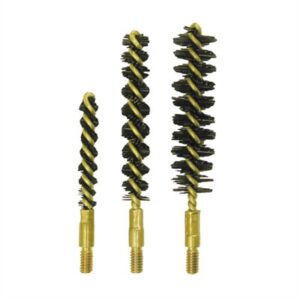 NYLON PISTOL BORE BRUSH, 22 CALIBER, 8-32M, 12 PACK