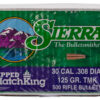 Sierra 7725C Tipped MatchKing  30Cal 125gr Tipped MatchKing 500/Box