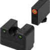 TruGlo TGTG231G3MW Tritium Pro  Black | Green Tritium White Outline Front Sight Green Tritium Rear Sight