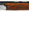 Fausti Usa, Inc 15602 Caledon  16 Gauge 2.75" 2rd 28" Blued Barrel, Engraved Stainless Rec, Wood Laser Grain Stock, Metallic Bead Sight