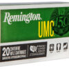 Remington Ammunition 23750 UMC  22-250Rem 45gr Jacketed Hollow Point 20 Per Box/10 Case