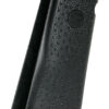 Hogue 45190 OverMolded Grip Panels Cobblestone Black Nylon with Palm Swells for 1911 Government