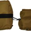 TOC3 BENCH BAG 2-PC SET - TAN FABRIC/TAN LEATHER