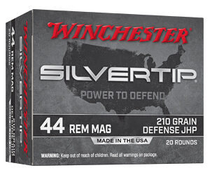 Winchester .44 Magnum Handgun Ammunition 210GR JHP - FAST SHIPPING-NO CREDIT CARD FEES